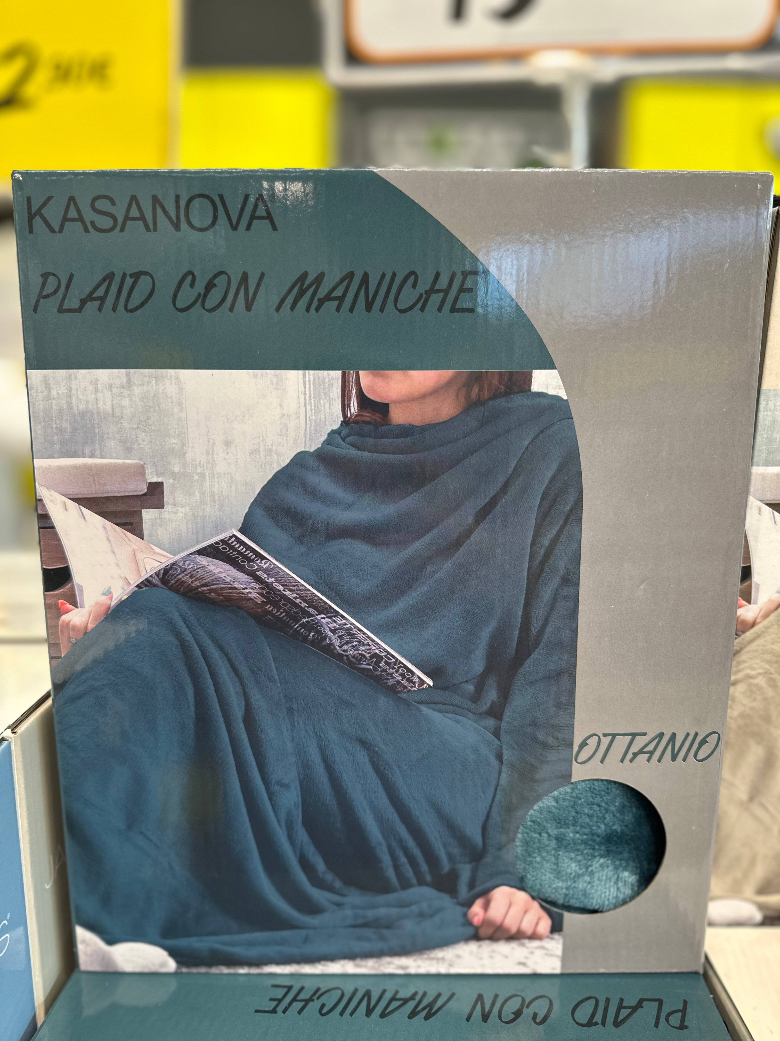 Plaid con maniche color  Plaid con maniche color